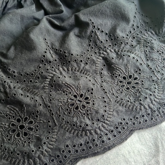 Abercrombie & Fitch High Neck Eyelet Dress - Picture 6 of 9